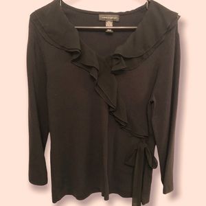 Cable & Gauge XL Black Dress Top